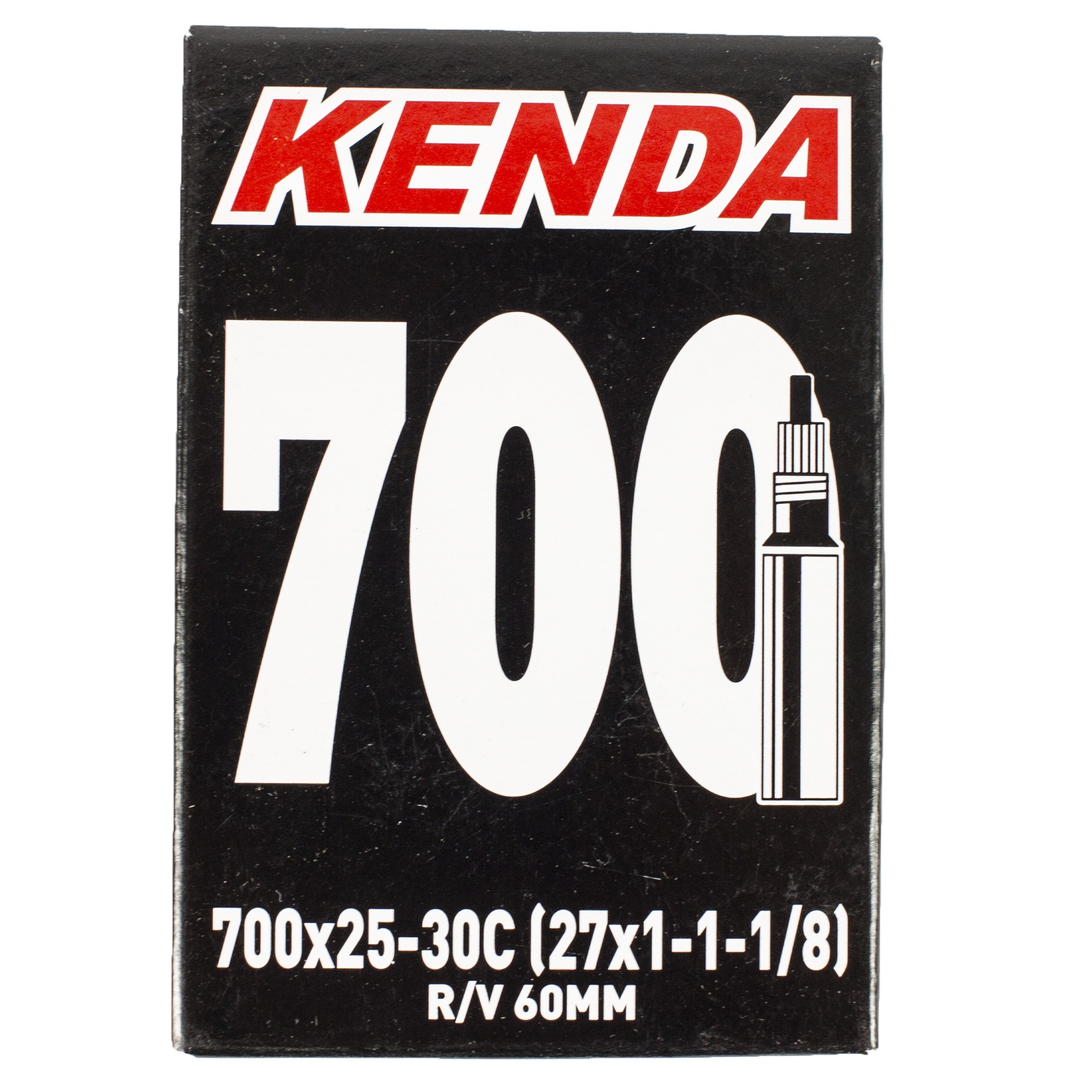 튜브 700 x 25-30 (27x 1x 1-1/8) Pv 60mm Remov Core 켄다