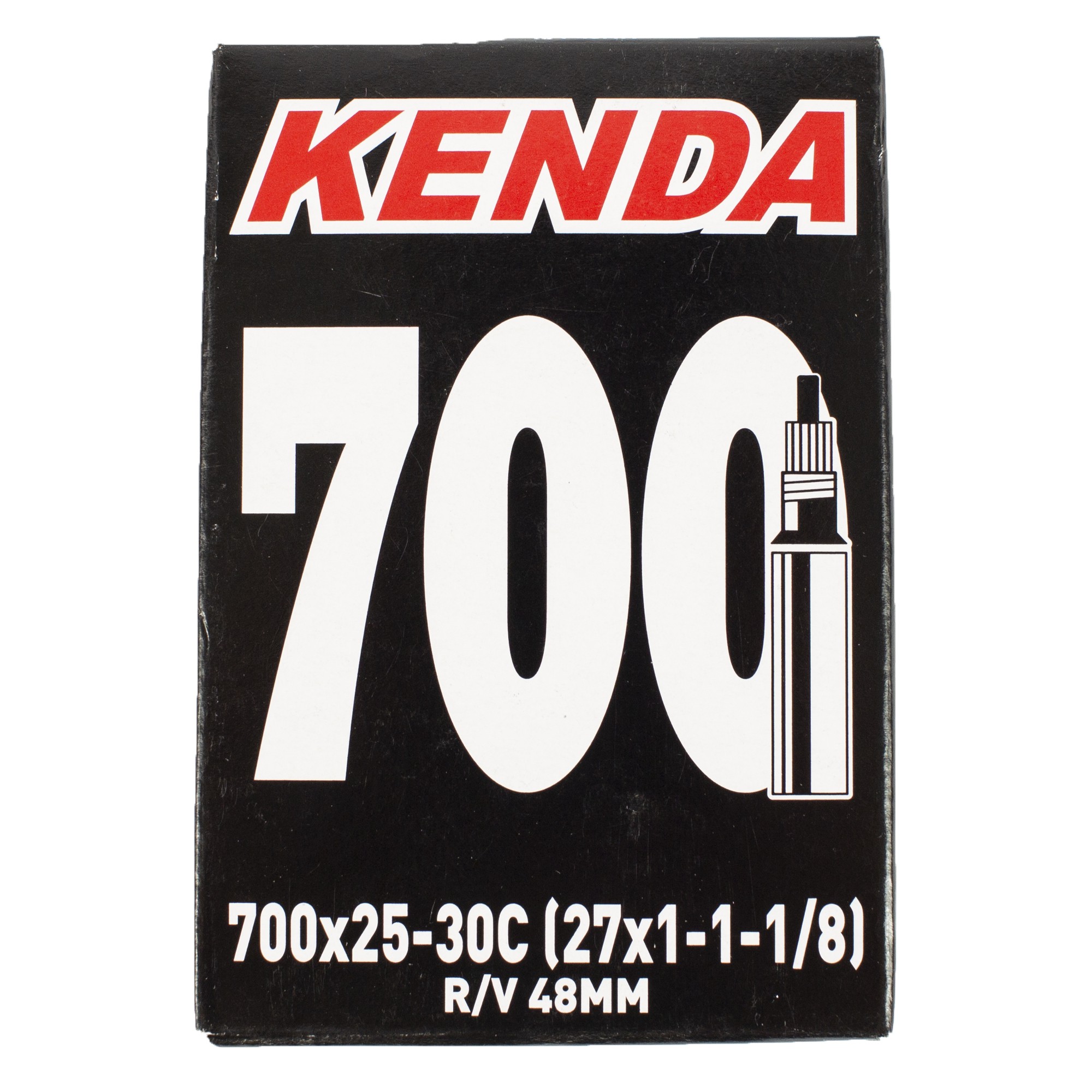 튜브 700 x 25-30 (27x 1x 1-1/8) Pv 48mm Remov Core 켄다