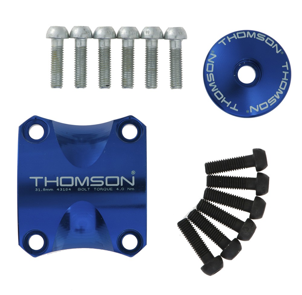 톰슨 X4 DRESS KIT CLAMP/CAP/볼트S BLU