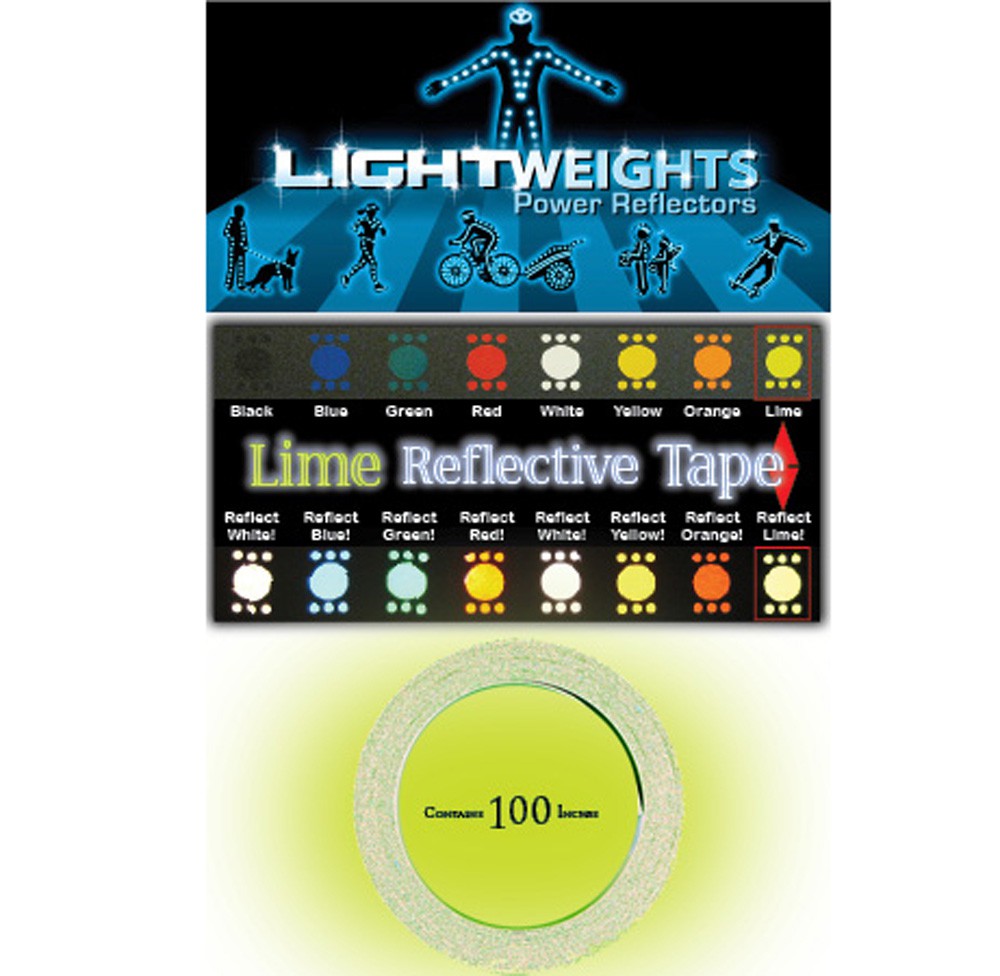 LW LIME TAPE 100" ROLL