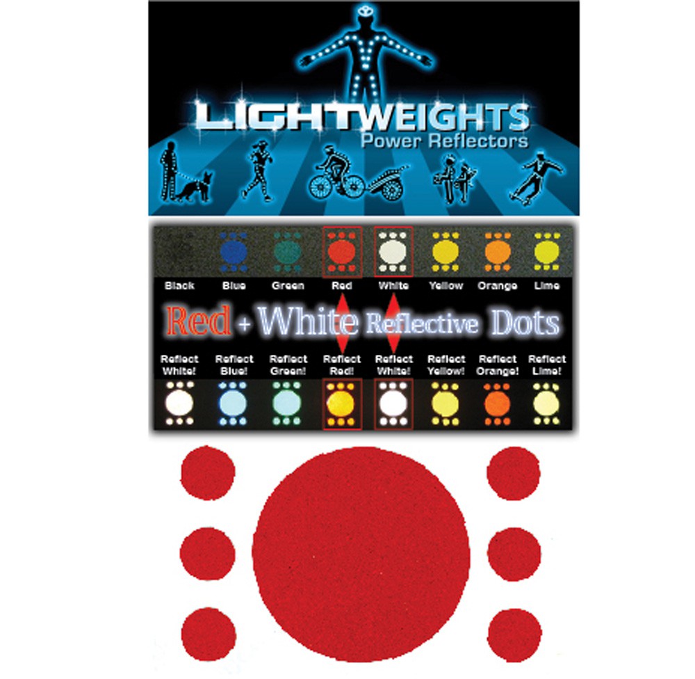 LW RED+WHT DOTS COMBO 14pc