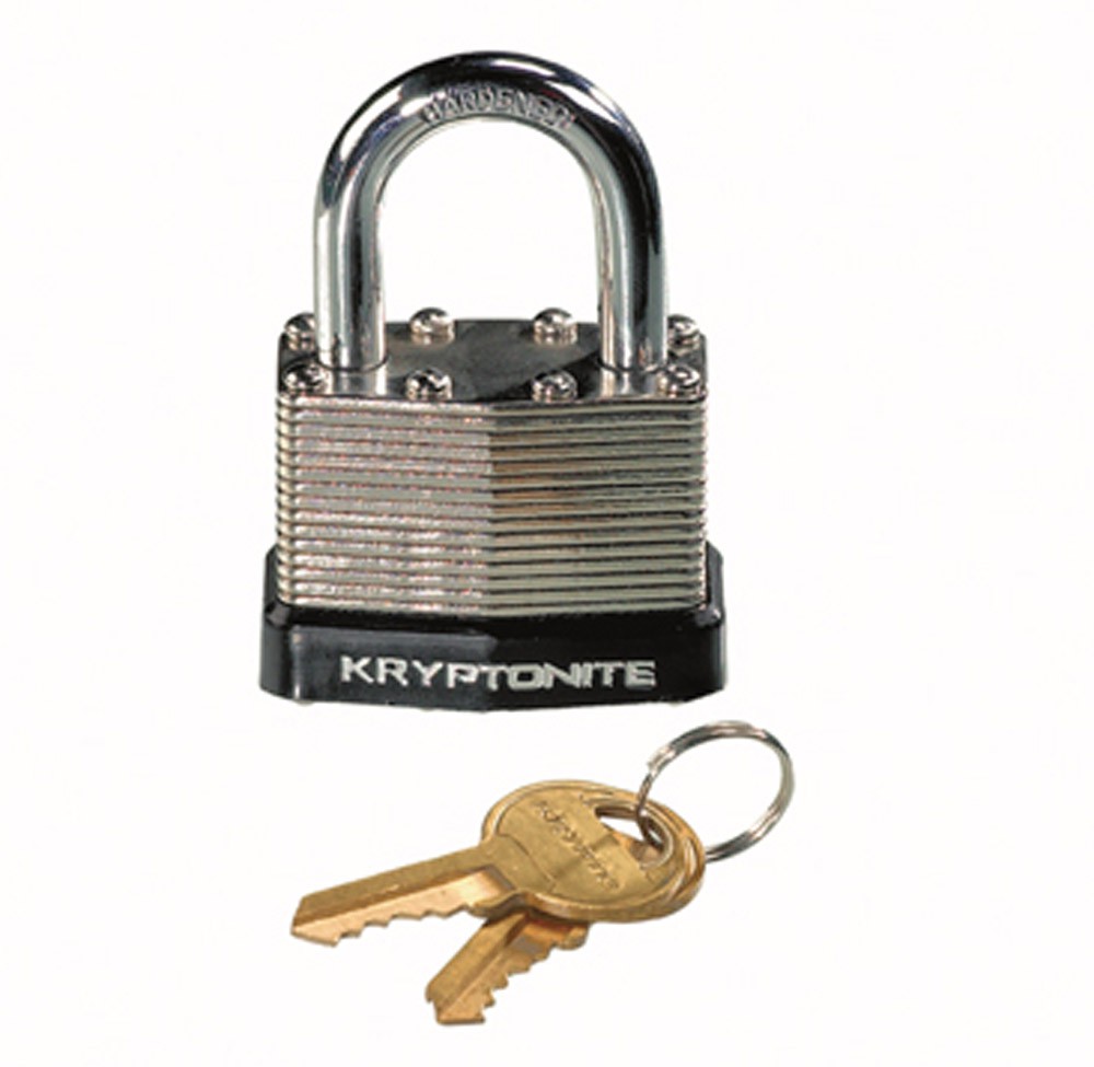 Lock Pad Krytonite Padlock 스틸 Key - 45mm