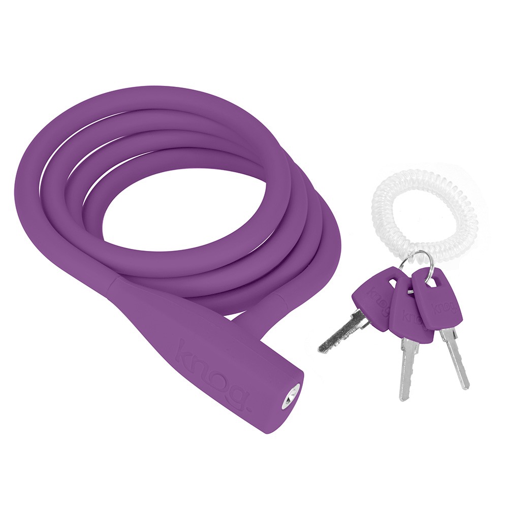 Lock Cable 노그 Party Coil Key Grape - 10mm x 4.5'