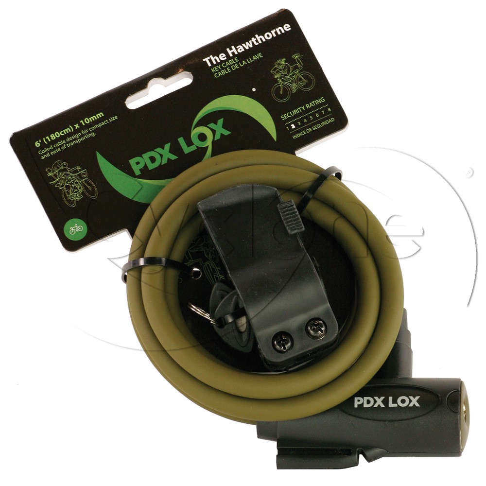 Lock Cable PDX Lox Hawthorne Key - 10mm x6'