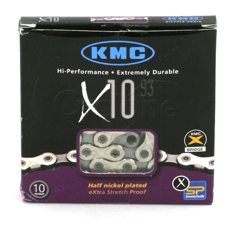 체인 10SP KMC X10.93 SIL (BULK/25)