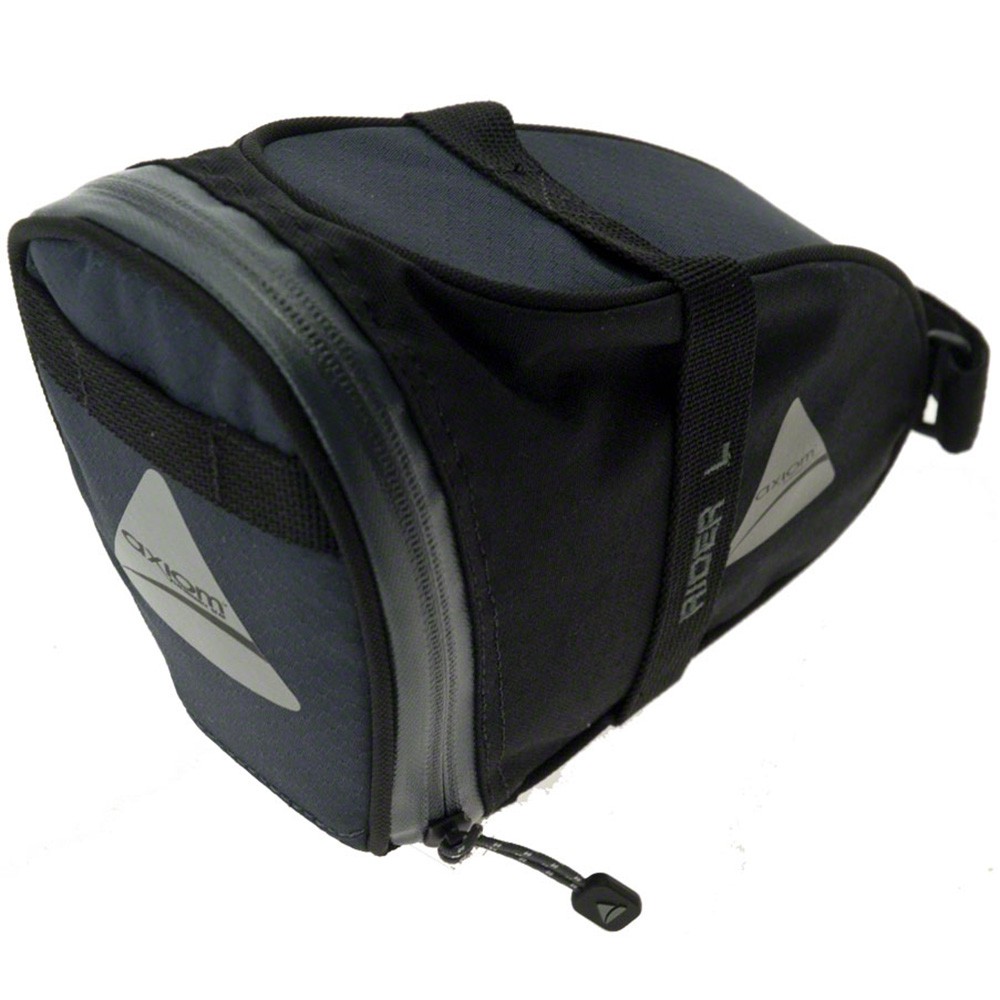 AXIOM RIDER DLX SEAT BAG LG GRY/BLK