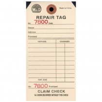 WALD #700 REPAIR TAG BOX/500